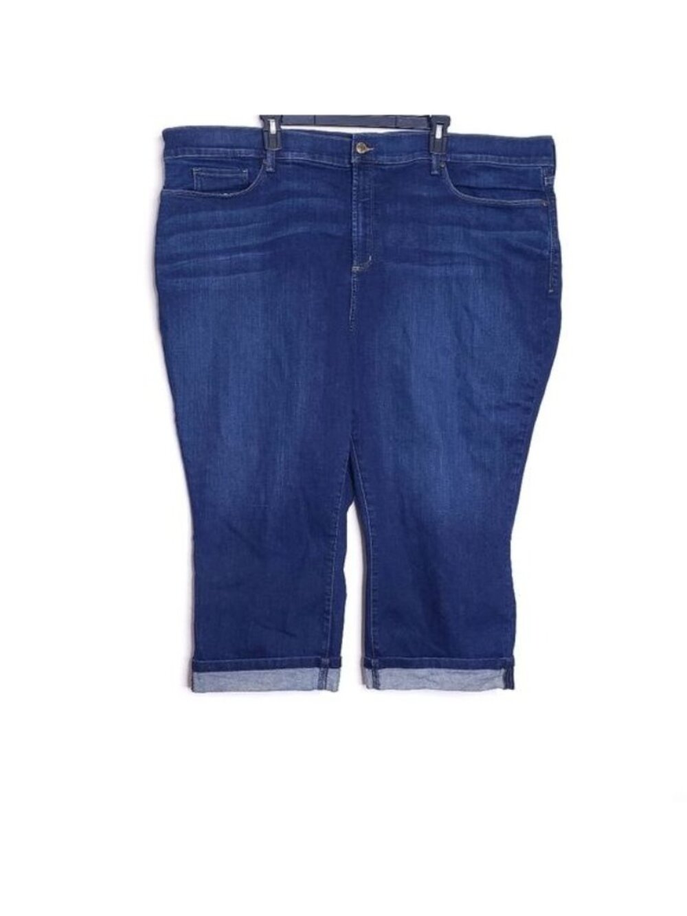 NYDJ Marilyn Crop Jeans Cuffed Denim Pants Women's Size 28W